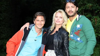 Олександр Педан показав архівні фото з Притулою і Фреймут, на яких вони ще такі молоді