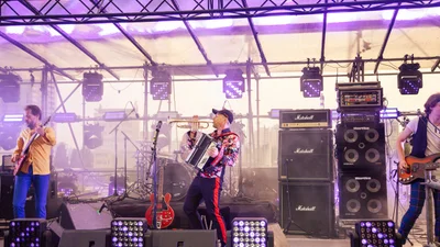 Группы-ровесники независимой Украины зажгли на «вертикальном» рок-фестивале
