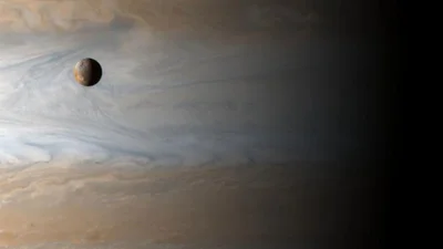 Отдельный вид искусства: в NASA показали солнечное затмение на Юпитере