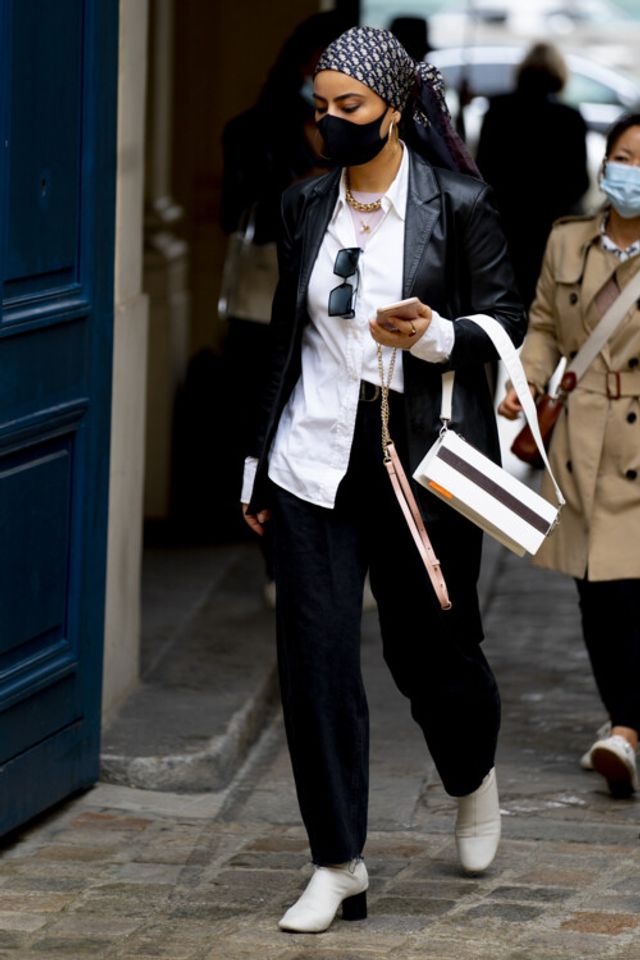 Концентрація стилю: красиві вуличні луки на Тижні моди в Парижі - фото 493517