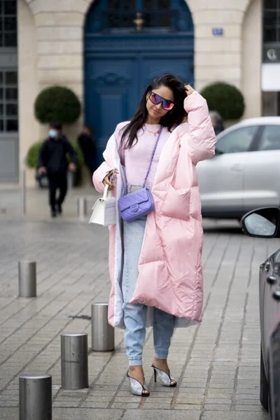 Концентрація стилю: красиві вуличні луки на Тижні моди в Парижі - фото 493521