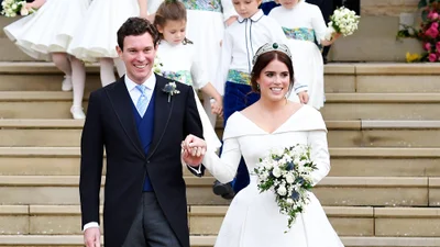 Принцесса Евгения показала архивные фото с мужем ко второй годовщине со дня свадьбы