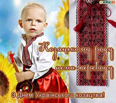Открытки с Днем казачества Украины: патриотические картинки для поздравлений - фото 493916