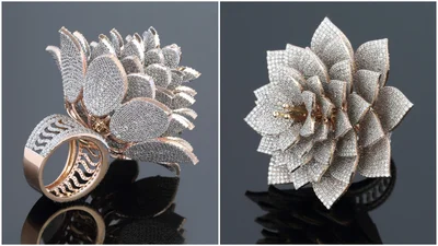 Ювелир создал кольцо с наибольшим количеством бриллиантов, и это невероятная роскошь - фото 495412