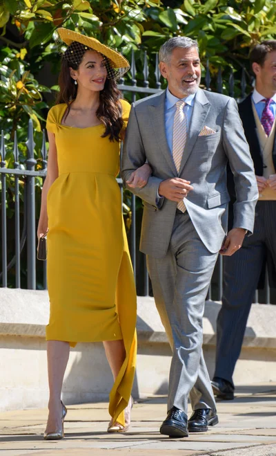 Джордж та Амаль Клуні на весіллі Меган Маркл і принца Гаррі - фото 495480