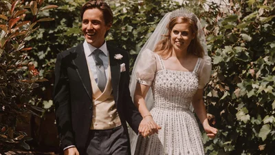 В сеть попало ранее неопубликованное фото свадьбы принцессы Беатрис