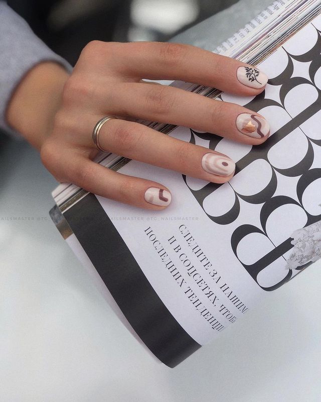 Маникюр на ноябрь 2020: 30 классных идей с Instagram - фото 495659