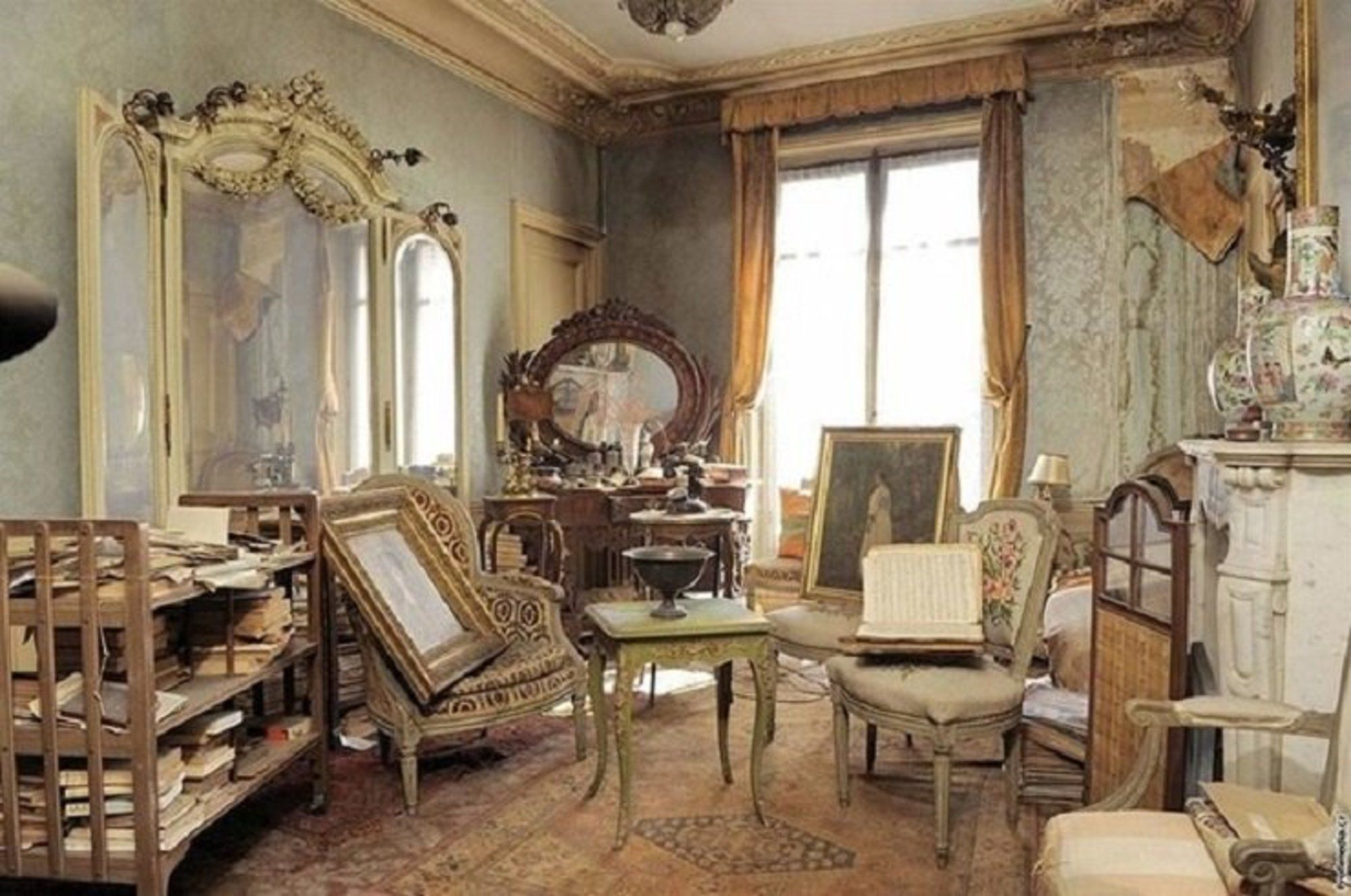Фото паризької квартири, яка 70 років простояла закритою, підкорили мережу - 495795 Фото паризької квартири, яка 70 років простояла закритою, підкорили мережу - фото 495795