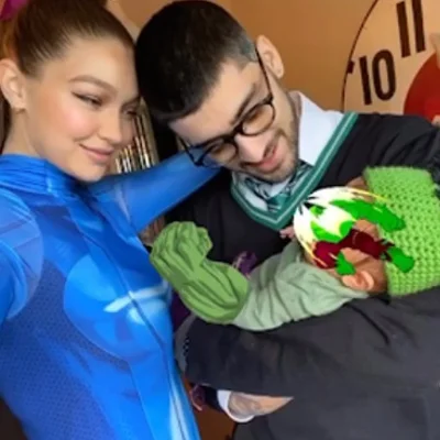 Джиджи Хадид и Зейн Малик растрогали Instagram семейным фото с дочкой - фото 495959
