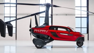 Теперь в Нидерландах можно кататься на трехколесном летающем авто, и вот как оно выглядит