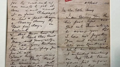 Письмо мужчины, который плыл на «Титанике», выставили на торги - фото 496404