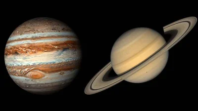 Впервые со времен Средневековья Юпитер и Сатурн рекордно сблизятся
