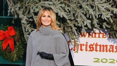Меланія Трамп показала, як востаннє готується прикрасити Білий дім до Різдва
