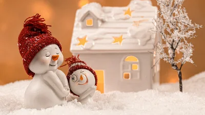 Атмосферные картинки с первым днем зимы