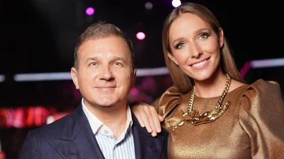 Зіркова ялинка: Катя Осадча і Юрій Горбунов показали свою новорічну красуню