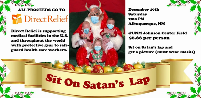 Оце так прикол: в одному з штатів США дітей розважатиме не Санта, а Сатана - фото 500265