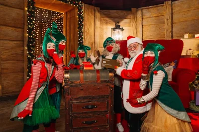 Санта, Эльфы, подарки по почте: в Украине появилась Резиденция новогодних историй - фото 500304