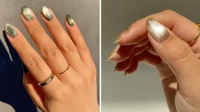 Наймодніший манікюр на Новий рік 2021 має ось такий вигляд