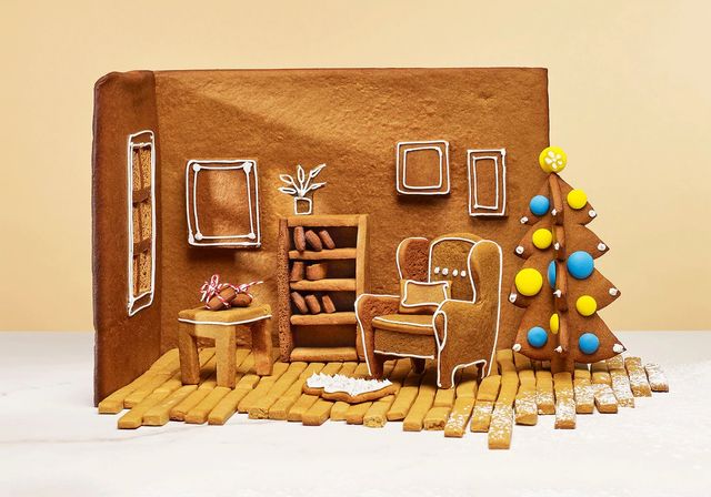 IKEA создала набор пряников, из которого можно сделать и рождественский дом, и мебель - фото 500619