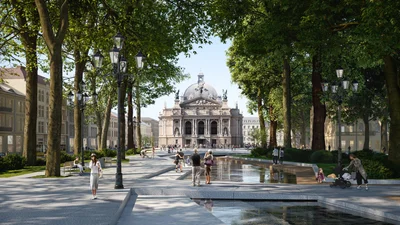 Архітектори запропонували ефектний проєкт для відновлення річки у центрі Львова