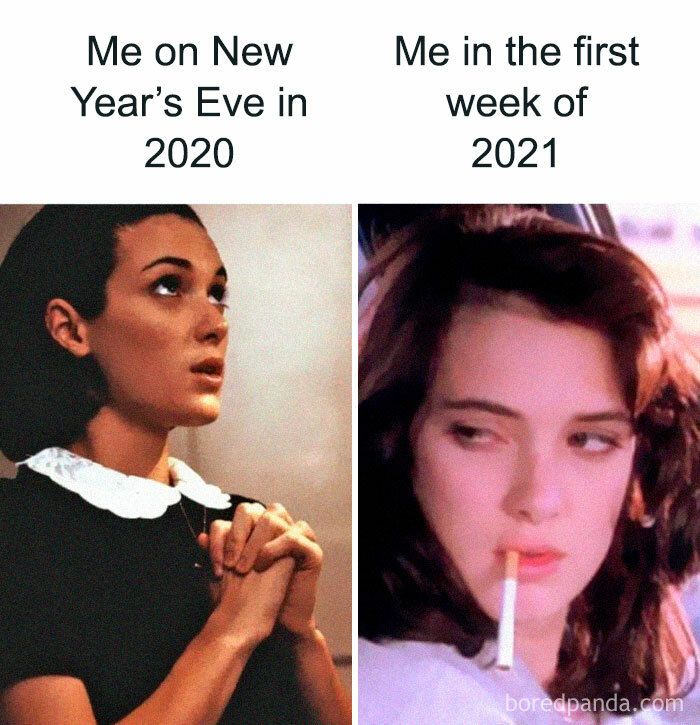 Я у новорічну ніч і я в перший тиждень 2021-го - фото 502839