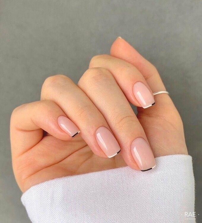 Микрофренч - красивый тренд маникюра, который сразу хочется попробовать - 502981 Микрофренч - красивый тренд маникюра, который сразу хочется попробовать - фото 502981