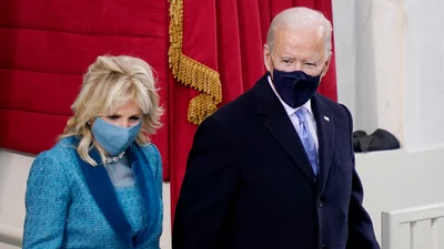 Первый выход первой леди: образ Джилл Байден на инаугурации президента США