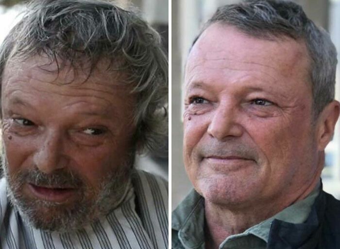 Парикмахер бесплатно стрижет бездомных, и теперь они похожи на голливудских красавцев - фото 505222