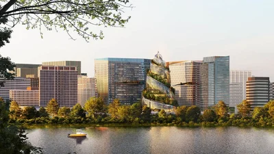 Amazon збудує нову штаб-квартиру у формі скляної спіралі з садами