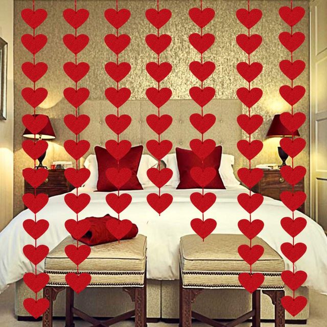 Як прикрасити кімнату на День Валентина романтично - фото 505823