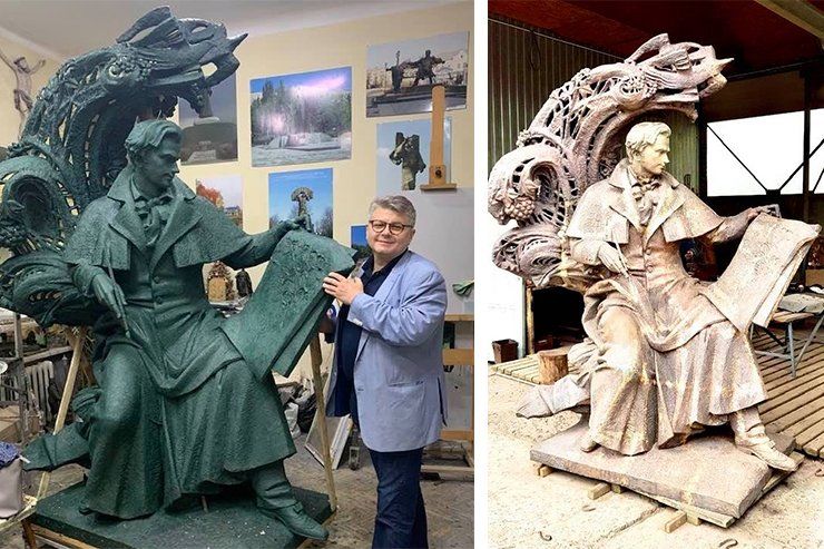В центре Флоренции снесли старый фонтан, чтобы установить памятник Тарасу Шевченко - 506107 В центре Флоренции снесли старый фонтан, чтобы установить памятник Тарасу Шевченко - фото 506107