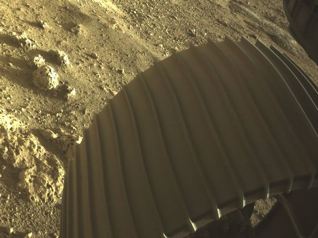 Перші кольорові фото поверхні Марса, зроблені апаратом Perseverance - фото 507165