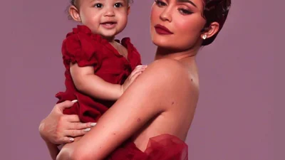 Дочь Кайли Дженнер снялась в атмосферной фотосессии с папой Трэвисом Скоттом