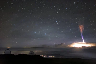 Над Гавайями заметили две редкие молнии - фото 508082