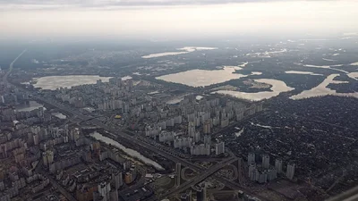 Рейс "Киев-Киев": столицей провели необычную авиаэкскурсию