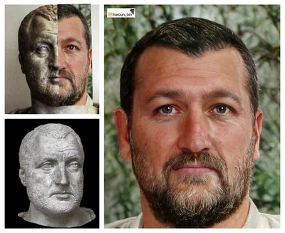 В Швейцарии воссоздали лицо римских императоров, и теперь мы знаем, кто был красавцем - фото 508867