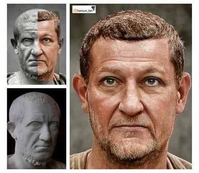 В Швейцарии воссоздали лицо римских императоров, и теперь мы знаем, кто был красавцем - фото 508874
