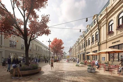 Київську вулицю Сагайдачного перетворять на затишний простір у французькому стилі - фото 509014