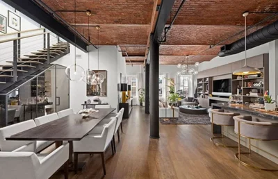 Появились фото стильной квартиры Беллы Хадид в Нью-Йорке - фото 509770