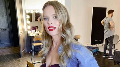 Діти Олі Фреймут розмалювали її обличчя фломастерами