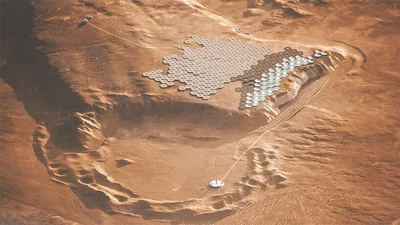 Для мільйона людей: ось як може виглядати перше місто на Марсі - фото 510059