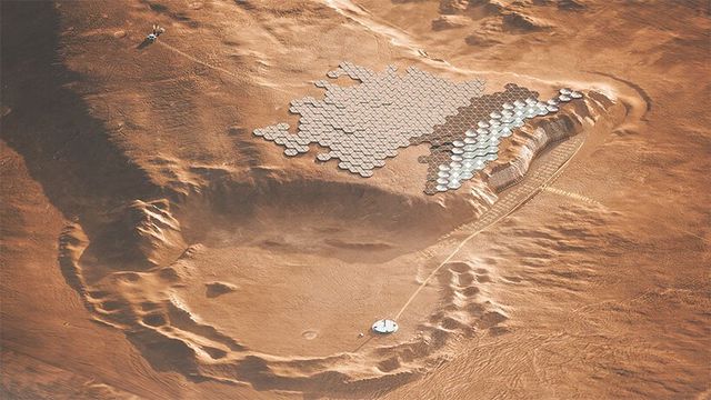 Для миллиона человек: вот как может выглядеть первый город на Марсе - фото 510059