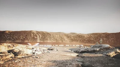 Для миллиона человек: вот как может выглядеть первый город на Марсе - фото 510063