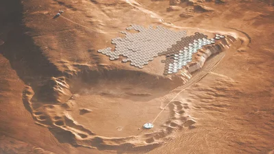 Для миллиона человек: вот как может выглядеть первый город на Марсе