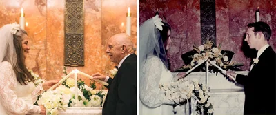 Подружжя відтворило свій весільний фотосет через 50 років, і ці кадри наповнені любов'ю - фото 510239