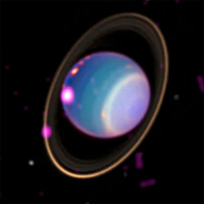Астрономы показали первые фото Урана, на которых видно его свечение - фото 511109
