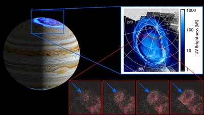 Астрономи виявили на Юпітері нове дивне світіння - фото 511184