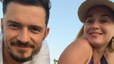 Папарацци поймали момент и показали лицо дочки Кэти Перри и Орландо Блума