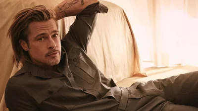 Бред Пітт у новій фотосесії - харизматичний мен, який вкраде твоє серце