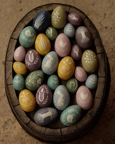 Пасха 2021: стильные идеи декора пасхальных яиц - фото 512672